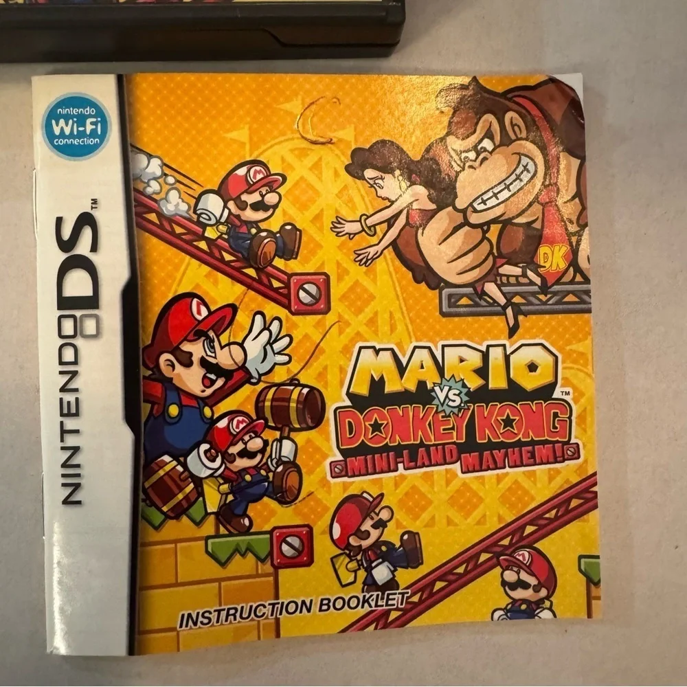 Mario vs. Donkey Kong: Mini-Land Mayhem (Nintendo DS) - Tested - Complete